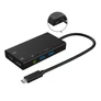 Kép 2/5 - j5create JVA01, Fekete, USB 3.2 Gen 1 (3.1 Gen 1), 1920 x 1080 pixelek, Digitális kamera, Játékkonzol, PC, Műanyag, 0,3 M