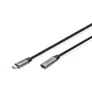 Kép 1/2 - Digitus DB-300230-010-S, 1 M, USB C, USB C, USB 3.2 Gen 1 (3.1 Gen 1), 5 Gbit/s, Fekete