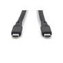 Kép 5/6 - Digitus AK-300350-005-S, 0,5 M, USB C, USB C, USB 2.0, 80 Gbit/s, Fekete