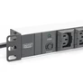 Kép 3/5 - Digitus DN-95404, 10 AC kimenet(ek), 250 V, 50 - 60 Hz, 10 A, 2500 W, Fekete