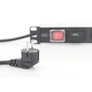 Kép 3/6 - Digitus DN-95407, 2 M, F típus, Ezüst, Alumínium, Kína, 7 AC kimenet(ek)