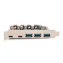 Kép 2/4 - Digitus DS-30222, PCIe, USB 3.2 Gen 2 (3.1 Gen 2), USB C-típus, PCI 2.0, Fekete, Nikkel, PC, Kína