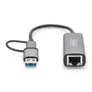 Kép 3/5 - Digitus DN-3028, USB-C USB 3.1, RJ-45, Szürke