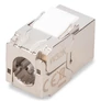 Kép 5/5 - Digitus DN-93615-S-4, Lapos, Ezüst, RJ-45, Aljzat, 10GBase-T, Nikkel / arany