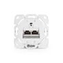 Kép 6/9 - Digitus DN-9007-1, 2 x RJ-45, 1 modul(ok), 6a, 500 MΩ, Fehér, Fém