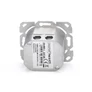 Kép 7/9 - Digitus DN-9007-1, 2 x RJ-45, 1 modul(ok), 6a, 500 MΩ, Fehér, Fém