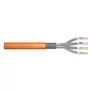 Kép 1/5 - Digitus DK-1743-VH-025, 25 M, Cat7, S/FTP (S-STP), Narancssárga