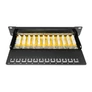 Kép 5/5 - Digitus DN-91612S, RJ-45, Rackre szerelhető, 1U, Fekete, Galvanizált acél, SECC, 280 mm