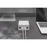 Kép 4/5 - Digitus DN-93615-4, Lapos, Ezüst, RJ-45, LSA, Aljzat, 10GBase-T