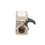 Kép 3/5 - Digitus DN-93617-4, Lapos, Ezüst, RJ-45, LSA, Aljzat, Aljzat