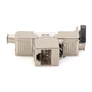 Kép 6/10 - Digitus DN-93619-24, Lapos, Ezüst, RJ-45, Dugó, 10GBase-T, Nikkel / arany