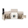 Kép 10/10 - Digitus DN-93619-24, Lapos, Ezüst, RJ-45, Dugó, 10GBase-T, Nikkel / arany