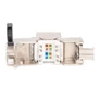 Kép 4/5 - Digitus DN-93816, Lapos, Fehér, RJ-45, RJ-45, Aljzat, Aljzat