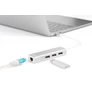 Kép 4/7 - Digitus DA-70255, USB 3.2 Gen 1 (3.1 Gen 1) Type-C, IEEE 802.3, IEEE 802.3ab, IEEE 802.3u, Szürke, Fehér, USB 3.2 Gen 1 (3.1 Gen 1) Type-A, Kína, USB