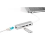Kép 5/7 - Digitus DA-70255, USB 3.2 Gen 1 (3.1 Gen 1) Type-C, IEEE 802.3, IEEE 802.3ab, IEEE 802.3u, Szürke, Fehér, USB 3.2 Gen 1 (3.1 Gen 1) Type-A, Kína, USB