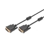 Kép 1/2 - Digitus AK-320101-050-S, 5 M, DVI-D, DVI-D, Dugó, Dugó, Fekete