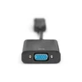 Kép 1/4 - Digitus AK-340410-001-S, 0,15 M, DisplayPort, VGA (D-Sub), Dugó, Aljzat, Egyenes