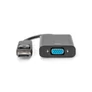 Kép 3/4 - Digitus AK-340410-001-S, 0,15 M, DisplayPort, VGA (D-Sub), Dugó, Aljzat, Egyenes