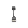 Kép 2/4 - Digitus AK-340415-002-S, 0,2 M, DisplayPort, HDMI A-típus (Standard), Dugó, Aljzat, Egyenes