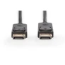 Kép 2/2 - Digitus AK-340100-050-S, 5 M, DisplayPort, DisplayPort, Fekete, Nikkel, 1.1a