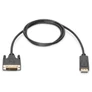 Kép 3/3 - Digitus AK-340301-030-S, 3 M, DisplayPort, DVI-D, Nikkel, 1.1a, Réz