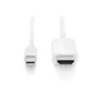 Kép 2/2 - Digitus AK-340304-020-W, 2 M, Mini DisplayPort, HDMI A-típus (Standard), Dugó, Dugó, Egyenes