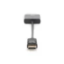 Kép 2/4 - Digitus AK-340401-001-S, 0,15 M, DisplayPort, DVI-I, Nikkel, 1.1a, Réz