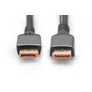 Kép 2/2 - Digitus DB-340111-010-S, 1 M, DisplayPort, DisplayPort, Dugó, Dugó, Fekete