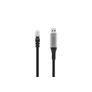 Kép 2/3 - Digitus AK-300600-100-S, 10 M, Cat6a, S/FTP (S-STP), RJ-45, Fekete