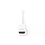 Kép 2/4 - Digitus DB-340404-001-W, 0,15 M, Mini DisplayPort, HDMI A-típus (Standard), Dugó, Aljzat, Arany