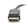 Kép 2/4 - Digitus DB-340400-001-S, 0,15 M, DisplayPort, HDMI A-típus (Standard), Dugó, Aljzat, Nikkel