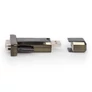 Kép 2/8 - Digitus DA-70156, USB 2.0, D-Sub 9 Male, Fekete