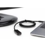 Kép 2/5 - Digitus AK-300330-020-S, 2 M, USB C-típus, DisplayPort, Dugó, Dugó, Egyenes