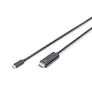 Kép 4/5 - Digitus AK-300330-020-S, 2 M, USB C-típus, DisplayPort, Dugó, Dugó, Egyenes