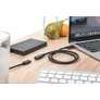 Kép 4/9 - Digitus AK-300210-020-S, 2 M, USB C, USB C, USB 2.0, 0,48 Gbit/s, Fekete