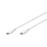 Kép 3/5 - Digitus AK-300341-020-W, 2 M, USB C, USB C, USB 2.0, 0,48 Gbit/s, Fehér