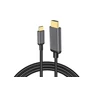Kép 6/6 - Digitus DA-70821, 1,8 M, USB C-típus, HDMI A-típus (Standard), Dugó, Dugó, Egyenes