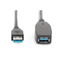 Kép 2/3 - Digitus DA-73106, 15 M, USB A, USB A, USB 3.2 Gen 1 (3.1 Gen 1), 5 Gbit/s, Fekete