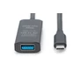 Kép 2/3 - Digitus DA-73110, 5 M, USB C, USB A, USB 3.2 Gen 1 (3.1 Gen 1), 5 Gbit/s, Fekete