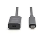Kép 2/3 - Digitus DA-73112, 5 M, USB C, USB C, USB 3.2 Gen 2 (3.1 Gen 2), 10 Gbit/s, Fekete