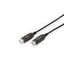 Kép 1/2 - Digitus AK-330126-400-S, 40 M, HDMI A-típus (Standard), HDMI A-típus (Standard), 7680 x 4320 pixelek, 3D, Fekete