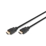 Kép 1/2 - Digitus AK-330107-100-S, 10 M, HDMI A-típus (Standard), HDMI A-típus (Standard), 1920 x 1200 pixelek, Fekete