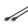 Kép 1/3 - Digitus AK-330124-030-S, 3 M, HDMI A-típus (Standard), 2 x HDMI Type A (Standard), 7680 x 4320 pixelek, Fekete