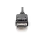 Kép 3/3 - Digitus AK-330111-020-S, 2 M, HDMI A-típus (Standard), DisplayPort + USB Type-A, Dugó, Dugó, Egyenes