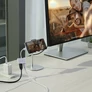 Kép 4/8 - j5create JCA152-N, Fehér, 144 Hz, Tajvan, 3840 x 2160 pixelek, USB, ChromeOS