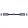 Kép 4/13 - j5create JUC29L08, 0,8 M, USB C, USB C, 40 Gbit/s, Fekete, Kék