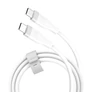 Kép 1/2 - j5create JUCX17W, 1,8 M, USB C, USB C, 0,48 Gbit/s, Fehér
