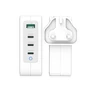 Kép 3/5 - j5create JUP43130F-FN, Beltéri, USB, Szürke, Fehér