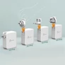 Kép 4/5 - j5create JUP43130F-FN, Beltéri, USB, Szürke, Fehér