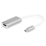 Kép 1/7 - Digitus DA-70836, 0,2 M, USB C-típus, HDMI, Dugó, Aljzat, USB